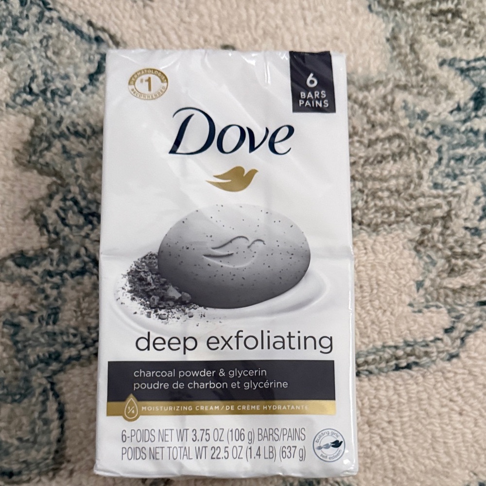 Dove Shea Butter and Deep Exfoliating Soap Bars - Picture 3 of 3